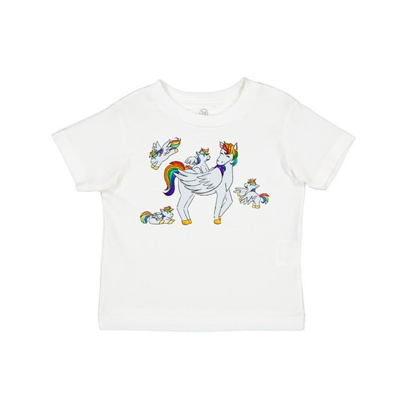 Inktastic Cute Unicorn Family Boys or Girls Toddler T-Shirt