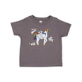 thumbnail image 1 of Inktastic Cute Unicorn Family Boys or Girls Toddler T-Shirt, 1 of 5