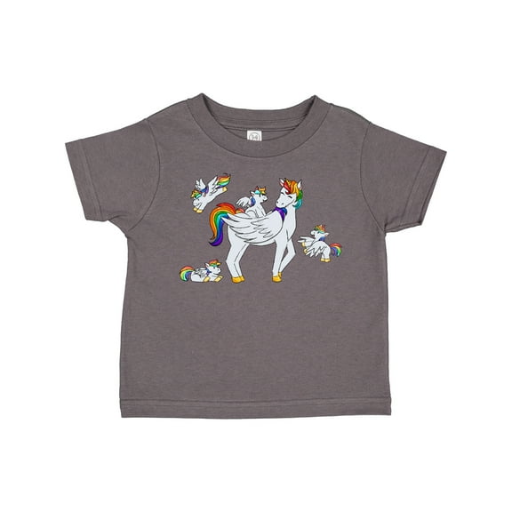 Inktastic Cute Unicorn Family Boys or Girls Toddler T-Shirt