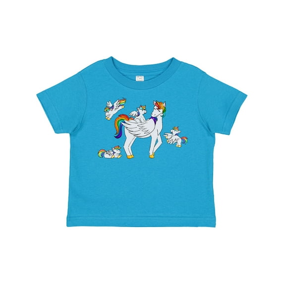 Inktastic Cute Unicorn Family Boys or Girls Toddler T-Shirt