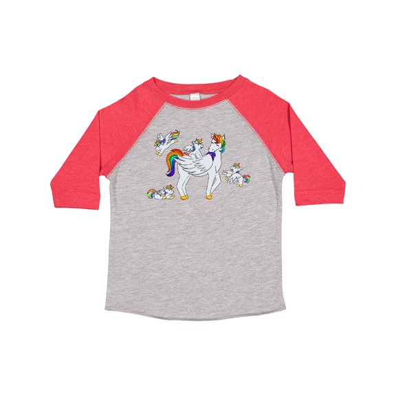 Inktastic Cute Unicorn Family Boys or Girls Toddler T-Shirt