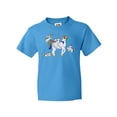 thumbnail image 1 of Inktastic Cute Unicorn Family Youth T-Shirt, 1 of 5