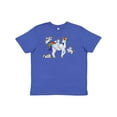 thumbnail image 1 of Inktastic Cute Unicorn Family Youth T-Shirt, 1 of 5