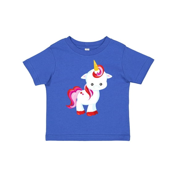 Inktastic Cute Unicorn, Little Unicorn, Magic Unicorn Girls Toddler T-Shirt