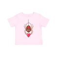 thumbnail image 1 of Inktastic Cute Valentine Spider with Heart Boys or Girls Toddler T-Shirt, 1 of 5