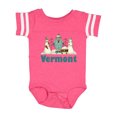 thumbnail image 1 of Inktastic Cute Vermont Snow Kids Boys or Girls Baby Bodysuit, 1 of 5