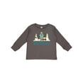 thumbnail image 1 of Inktastic Cute Vermont Snow Kids Boys or Girls Long Sleeve Toddler T-Shirt, 1 of 5