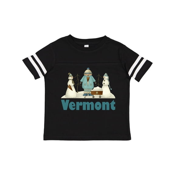 Inktastic Cute Vermont Snow Kids Boys or Girls Toddler T-Shirt