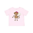 thumbnail image 1 of Inktastic Cute Volleyball Girl Monkey Girls Baby T-Shirt, 1 of 5