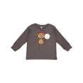 thumbnail image 1 of Inktastic Cute Volleyball Girl Monkey Girls Long Sleeve Toddler T-Shirt, 1 of 5