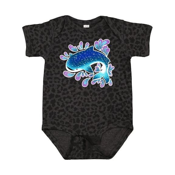 Inktastic Cute Whale Shark Boys or Girls Baby Bodysuit