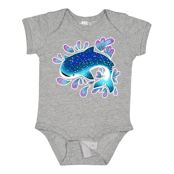 Inktastic Cute Whale Shark Boys or Girls Baby Bodysuit