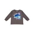 thumbnail image 1 of Inktastic Cute Whale Shark Boys or Girls Long Sleeve Toddler T-Shirt, 1 of 5