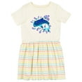 thumbnail image 1 of Inktastic Cute Whale Shark Girls Toddler Dress, 1 of 5