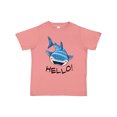 thumbnail image 1 of Inktastic Cute Whale Shark Says Hello Boys or Girls Toddler T-Shirt, 1 of 5