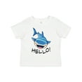 thumbnail image 1 of Inktastic Cute Whale Shark Says Hello Boys or Girls Toddler T-Shirt, 1 of 5