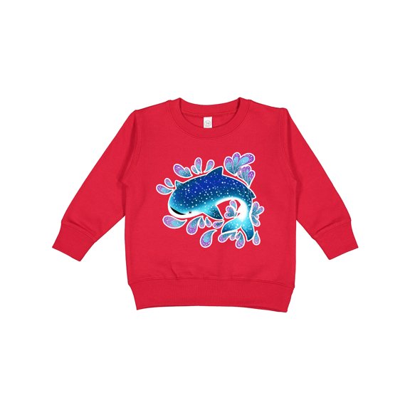 Inktastic Cute Whale Shark Toddler Sweatshirt