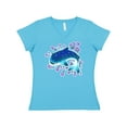 thumbnail image 1 of Inktastic Cute Whale Shark Women's V-Neck T-Shirt, 1 of 5