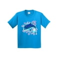 thumbnail image 1 of Inktastic Cute Whale Shark Youth T-Shirt, 1 of 5