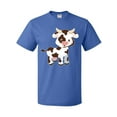 thumbnail image 1 of Inktastic Cute White Holstein Cow with Brown Spots T-Shirt, 1 of 5