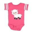 thumbnail image 1 of Inktastic Cute White Lamb Boys or Girls Baby Bodysuit, 1 of 5