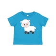 thumbnail image 1 of Inktastic Cute White Lamb Boys or Girls Baby T-Shirt, 1 of 5