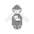 thumbnail image 1 of Inktastic Cute White Lamb Boys or Girls Long Sleeve Baby Bodysuit, 1 of 5