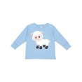 thumbnail image 1 of Inktastic Cute White Lamb Boys or Girls Long Sleeve Toddler T-Shirt, 1 of 5