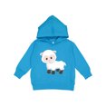 thumbnail image 1 of Inktastic Cute White Lamb Toddler Hoodie, 1 of 4