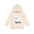 thumbnail image 1 of Inktastic Cute White Lamb Toddler Hoodie, 1 of 4
