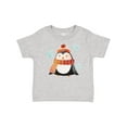 thumbnail image 1 of Inktastic Cute Winter Penguin in Hat and Scarf with Snowflakes Boys or Girls Baby T-Shirt, 1 of 5