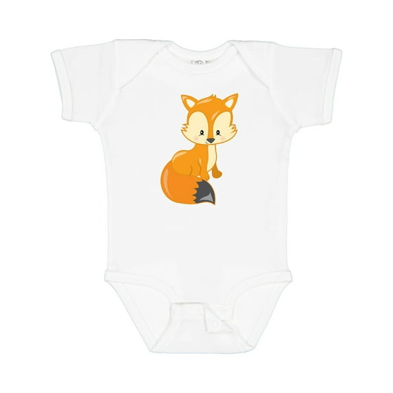 Inktastic Cute Woodland Animal Fox Boys or Girls Baby Bodysuit