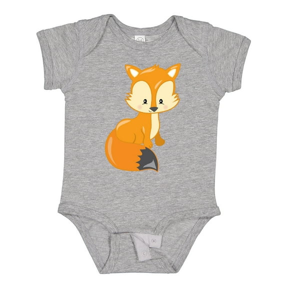 Inktastic Cute Woodland Animal Fox Boys or Girls Baby Bodysuit