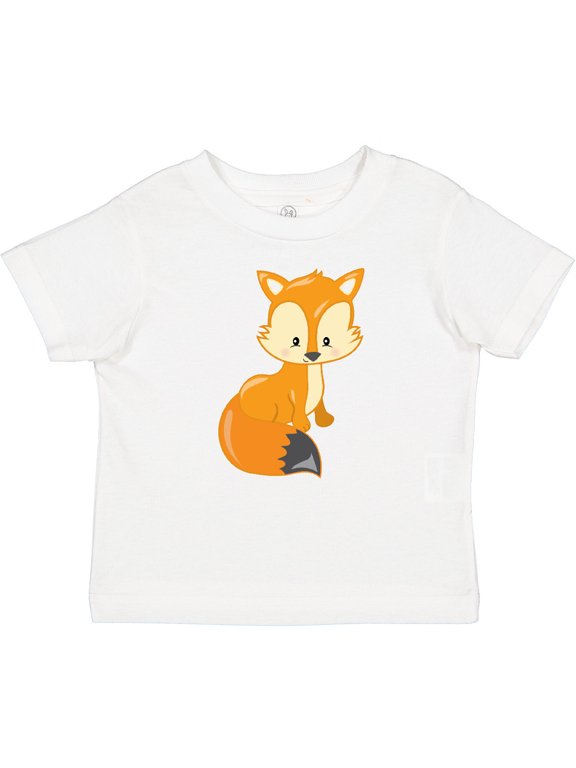 Cute Woodland Animal Fox Boys or Girls Baby T-Shirt