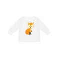 thumbnail image 1 of Inktastic Cute Woodland Animal Fox Boys or Girls Long Sleeve Toddler T-Shirt, 1 of 5