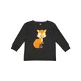 thumbnail image 1 of Inktastic Cute Woodland Animal Fox Boys or Girls Long Sleeve Toddler T-Shirt, 1 of 5