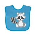 thumbnail image 1 of Inktastic Cute Woodland Animal Raccoon Boys or Girls Baby Bib, 1 of 4