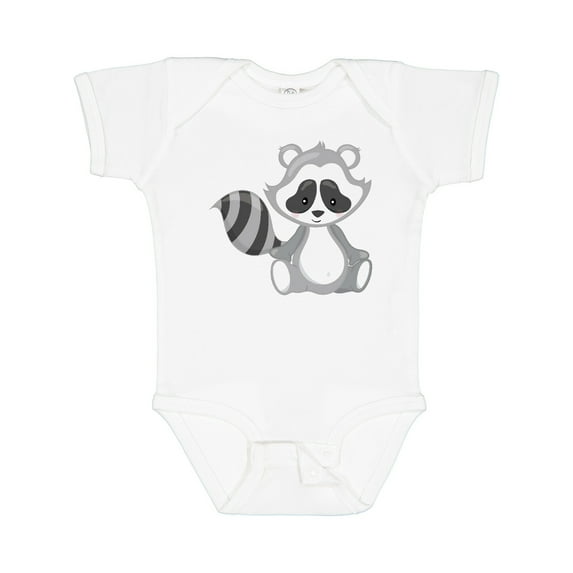 Inktastic Cute Woodland Animal Raccoon Boys or Girls Baby Bodysuit
