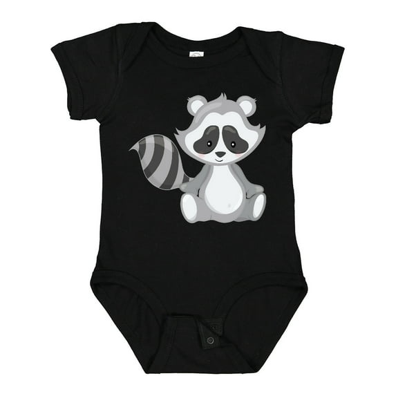 Inktastic Cute Woodland Animal Raccoon Boys or Girls Baby Bodysuit