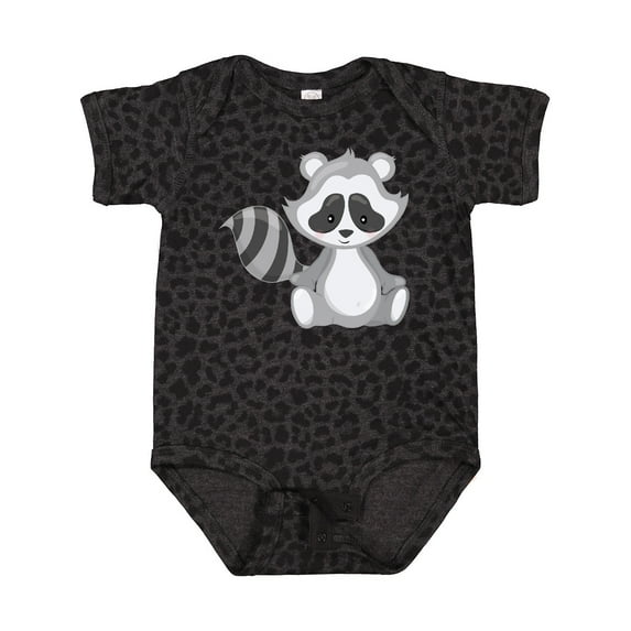 Inktastic Cute Woodland Animal Raccoon Boys or Girls Baby Bodysuit