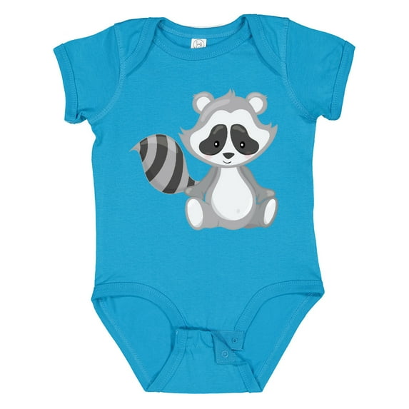 Inktastic Cute Woodland Animal Raccoon Boys or Girls Baby Bodysuit
