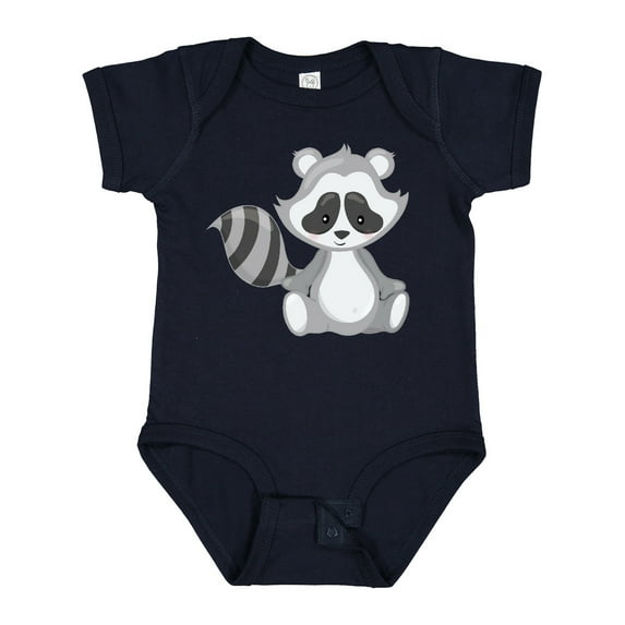 Inktastic Cute Woodland Animal Raccoon Boys or Girls Baby Bodysuit