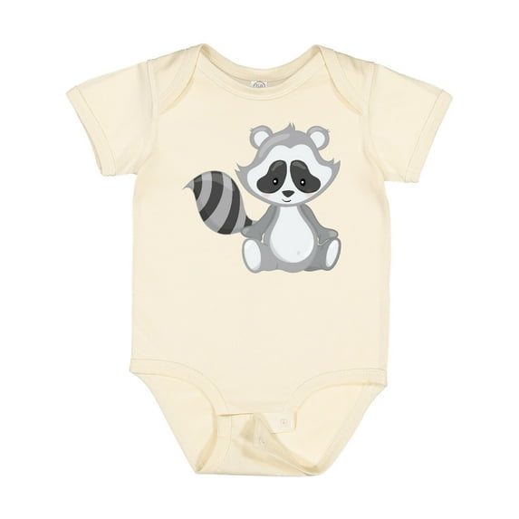 Inktastic Cute Woodland Animal Raccoon Boys or Girls Baby Bodysuit
