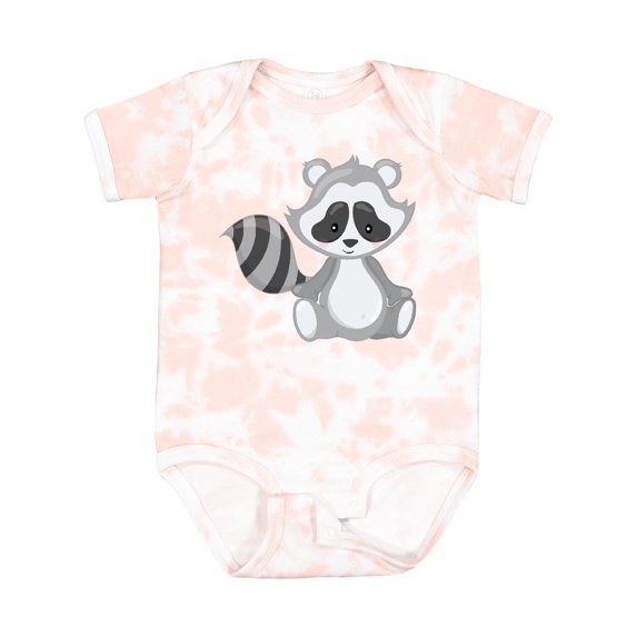 Inktastic Cute Woodland Animal Raccoon Boys or Girls Baby Bodysuit