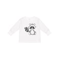 thumbnail image 1 of Inktastic Cute Woodland Animal Raccoon Boys or Girls Long Sleeve Toddler T-Shirt, 1 of 5