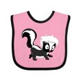 thumbnail image 1 of Inktastic Cute Woodland Animal Skunk Boys or Girls Baby Bib, 1 of 4