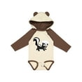 thumbnail image 1 of Inktastic Cute Woodland Animal Skunk Boys or Girls Long Sleeve Baby Bodysuit, 1 of 5
