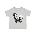 thumbnail image 1 of Inktastic Cute Woodland Animal Skunk Boys or Girls Toddler T-Shirt, 1 of 5