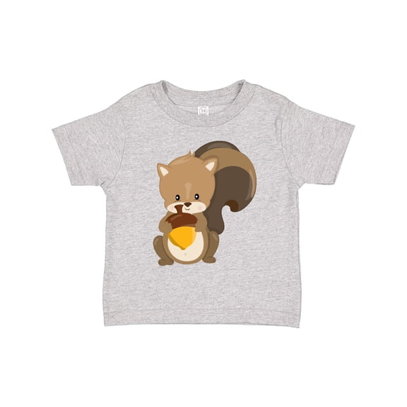 Inktastic Cute Woodland Animal Squirrel Boys or Girls Toddler T-Shirt