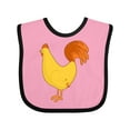 thumbnail image 1 of Inktastic Cute Yellow Chicken Boys or Girls Baby Bib, 1 of 4